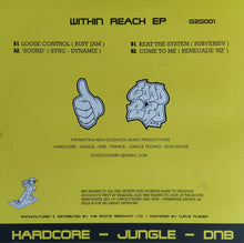 Load image into Gallery viewer, Various : Within Reach EP (12&quot;, EP)
