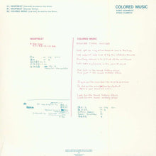 Load image into Gallery viewer, Colored Music : Colored Music (12&quot;)
