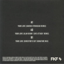 Load image into Gallery viewer, Frankie Knuckles Presents Director's Cut (3) Feat. Jamie Principle : Your Love (12")
