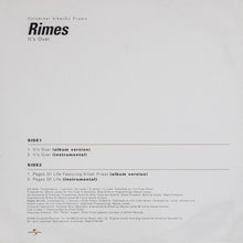 Load image into Gallery viewer, Rimes : It&#39;s Over (12&quot;)
