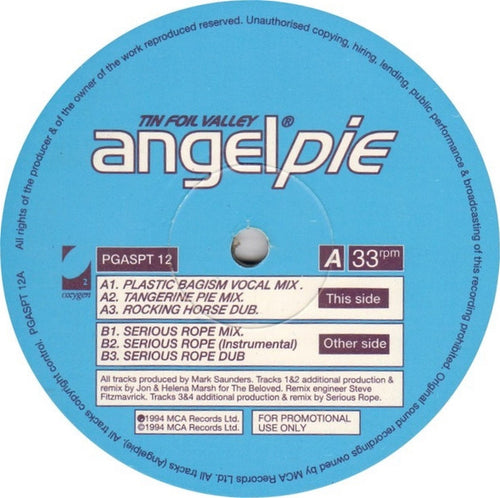 Angelpie : Tin Foil Valley (12