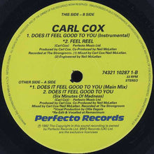 Load image into Gallery viewer, DJ Carl Cox* : Does It Feel Good To You (12", Lim)

