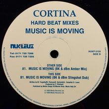 Load image into Gallery viewer, Cortina : Music Is Moving (12&quot;)
