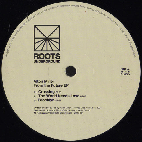 Alton Miller : From The Future EP (12