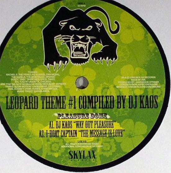 DJ Kaos* / I-Boat Captain / Sal Principato* & Dinamo Azari : Leopard Theme #1 Compiled By DJ Kaos (12