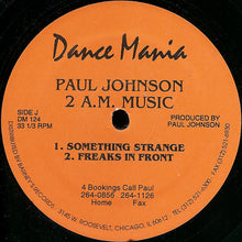 Load image into Gallery viewer, Paul Johnson : 11 P.M. Music / 2 A.M. Music (12")
