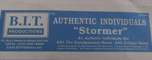 Authentic Individuals : Stormer (12