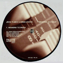Load image into Gallery viewer, John Tejada &amp; Arian Leviste : Memoria Technica (12")
