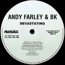 Load image into Gallery viewer, Andy Farley &amp; BK : Devastating (12")

