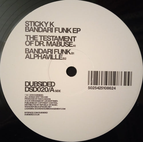 Sticky K : Bandari Funk EP (12