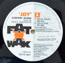 Load image into Gallery viewer, Steppin&#39; Stone* Featuring Ricci P. Washington : Joy (12&quot;)
