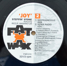 Load image into Gallery viewer, Steppin&#39; Stone* Featuring Ricci P. Washington : Joy (12&quot;)
