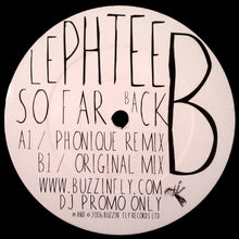 Load image into Gallery viewer, Lephtee : So Far Back (12", Promo)

