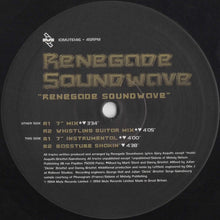 Load image into Gallery viewer, Renegade Soundwave : Renegade Soundwave (10&quot;, Single, Ltd)
