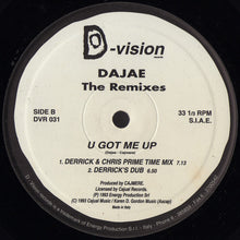 Load image into Gallery viewer, Dajae* : U Got Me Up (The Remixes) (2x12", Ltd)
