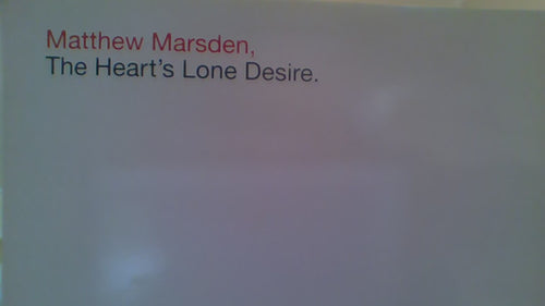 Matthew Marsden : The Heart's Lone Desire (K-Klass Remixes) (12