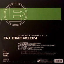 Load image into Gallery viewer, DJ Emerson : Kidd Rock Remixes Pt. 2 (12")
