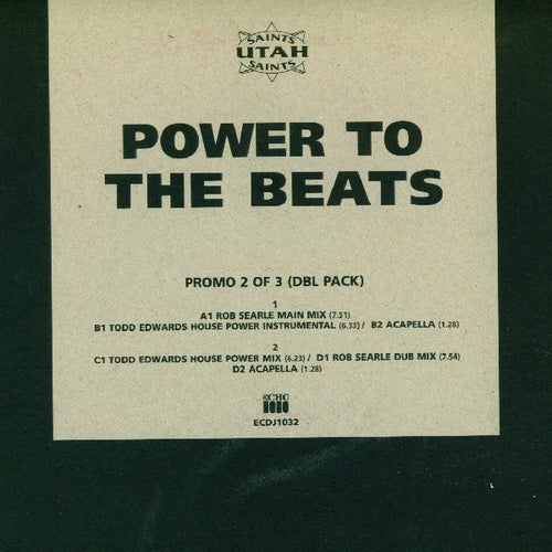 Utah Saints : Power To The Beats (2x12