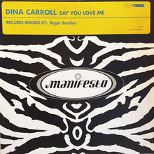 Load image into Gallery viewer, Dina Carroll : Say You Love Me (12&quot;, Promo)
