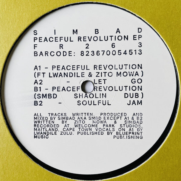 Simbad : Peaceful Revolution EP (12