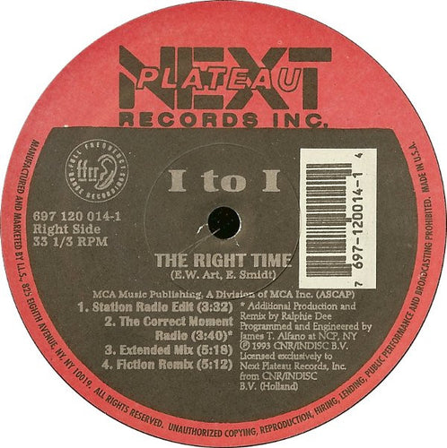 I To I : The Right Time (12