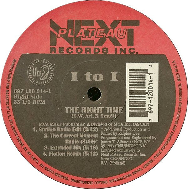 I To I : The Right Time (12
