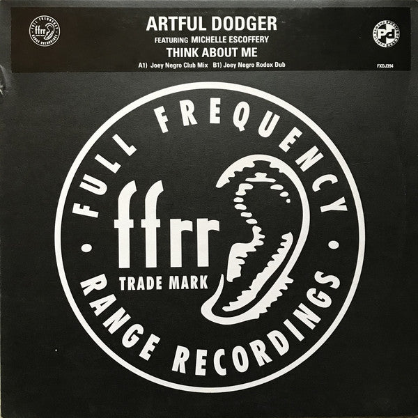 Artful Dodger Featuring Michelle Escoffery : Think About Me (Joey Negro Mixes) (12