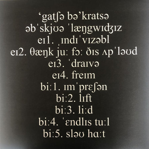 Gacha Bakradze : Obscure Languages (LP, Album)