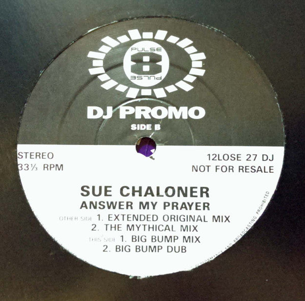 Sue Chaloner : Answer My Prayer (12