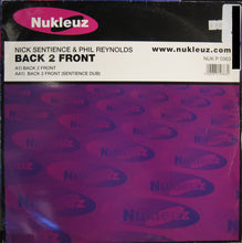 Load image into Gallery viewer, Nick Sentience &amp; Phil Reynolds : Back 2 Front (12")
