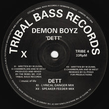 Load image into Gallery viewer, Demon Boyz : Dett (12", Single)
