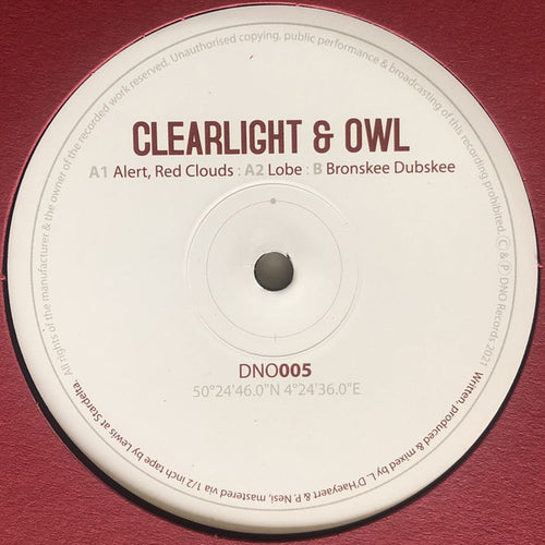 Clearlight (5)  &  Owl (5) : Red Clouds EP (12