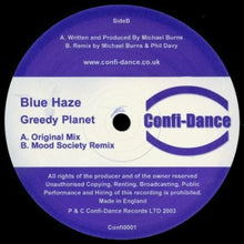 Load image into Gallery viewer, Blue Haze : Greedy Planet (12&quot;)
