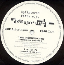 Load image into Gallery viewer, Various : Splintered Roots EP (12")
