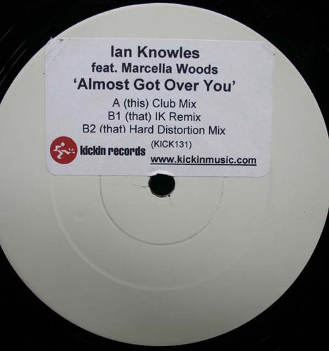 Ian Knowles Feat. Marcella Woods : Almost Got Over You (12