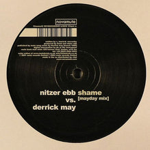 Load image into Gallery viewer, Nitzer Ebb Vs. Derrick May / Nitzer Ebb Vs. Thomas P. Heckmann : Shame (Mayday Mix) / Join In The Chant (Knarz Is Machine) (12", RE)
