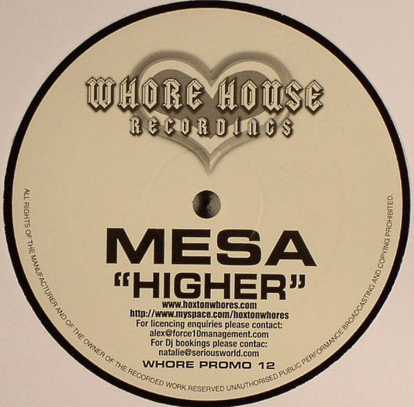 Mesa (5) : Higher (12