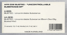 Load image into Gallery viewer, Busted : Uncontrollable Substance EP (12", EP)
