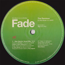 Load image into Gallery viewer, Solu Music Featuring Kimblee : Fade (The Remixes By Hex Hector And ADNY) (12")
