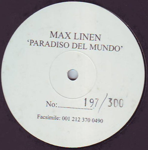 Max Linen : Paradiso Del Mundo (12