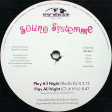 Load image into Gallery viewer, Sound Systemme : Play All Night (12&quot;, Single)
