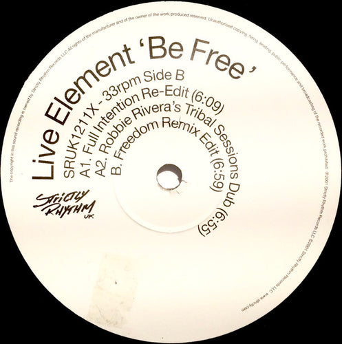 Live Element : Be Free (12