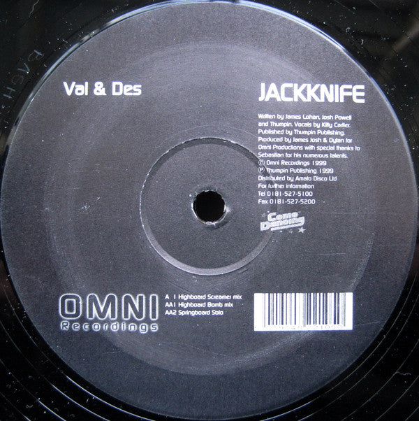 Val & Des : Jack Knife (12