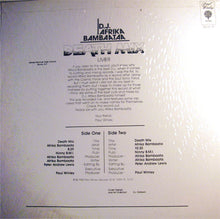 Load image into Gallery viewer, D.J. Afrika Bambaataa* : Death Mix — Live!!! (12", Single)

