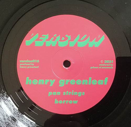 Henry Greenleaf : Rush EP (12