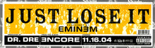 Load image into Gallery viewer, Eminem : Just Lose It (12")
