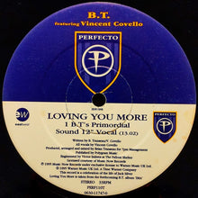 Load image into Gallery viewer, B.T.* Featuring  Vincent Covello : Loving You More (12")
