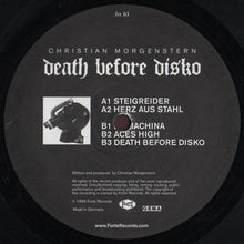 Load image into Gallery viewer, Christian Morgenstern : Death Before Disko (2x12", Album)
