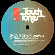 Load image into Gallery viewer, Verious Artists / Patrick Dawes : Touch Tones Remix EP1 (12", Ltd)
