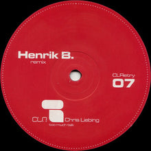 Load image into Gallery viewer, Chris Liebing : Too Much Talk / Weather E.P. (Remixes) (12")
